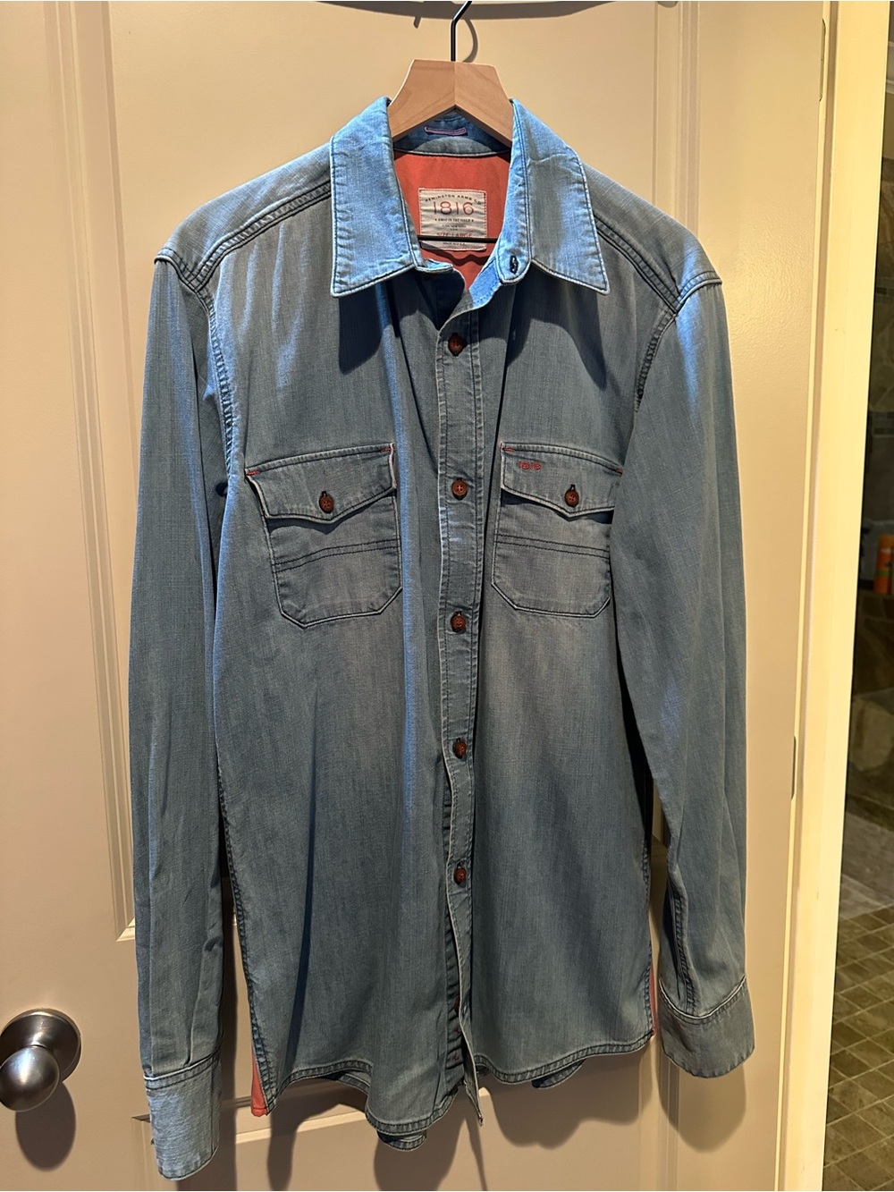 Remington Men’s Denim Shirt Size L
